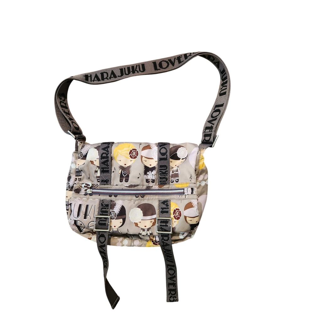 Harajuku Lovers messenger style shoulder bag, Vintage Y2K era "couture cuties"